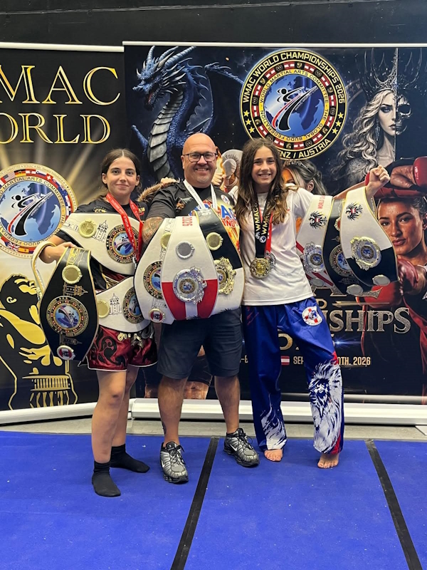The sport karate squad at Byrne Black Belt Academy